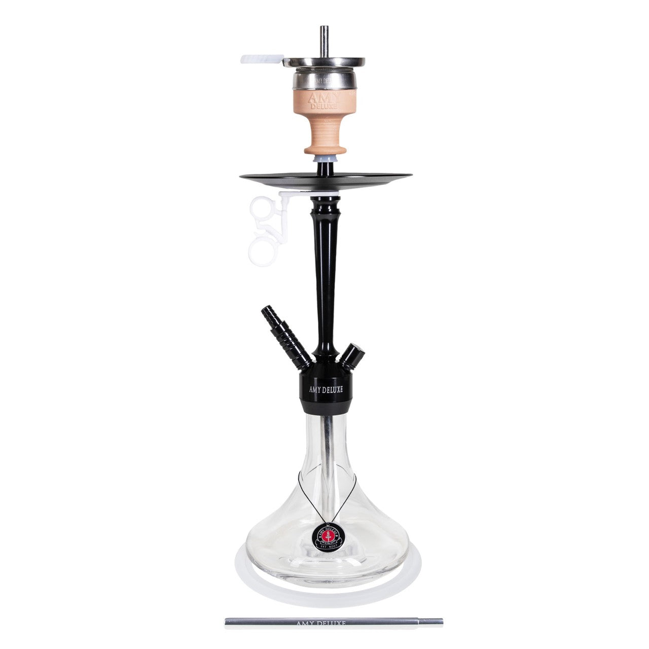 Amy Deluxe German Hookah Shisha Set, 066.02 Alu Deluxe S