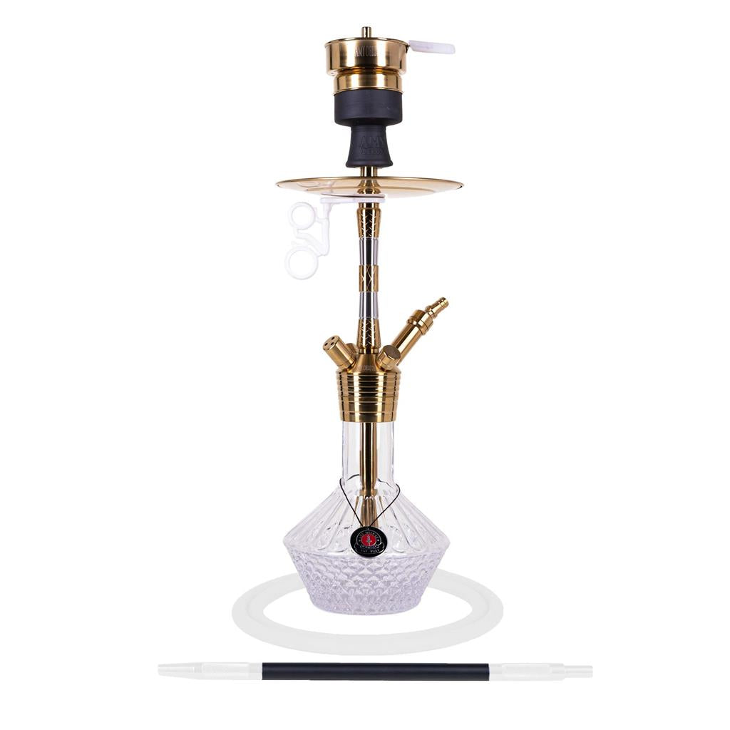 Amy Deluxe German hookah shisha set, ss33.02 Fusion Shine S