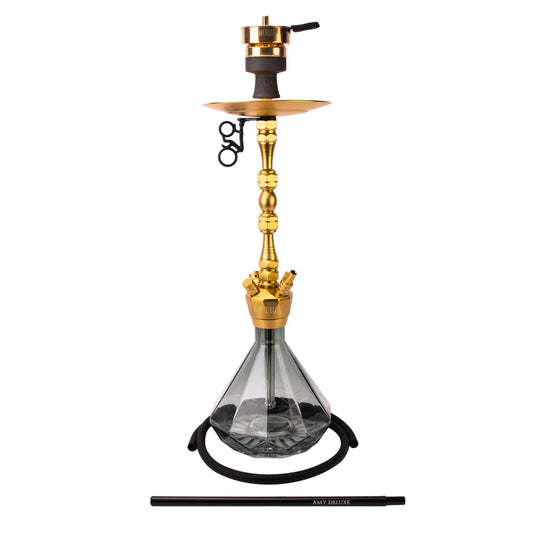 Amy Deluxe German hookah shisha set, 063 Alu Diamond