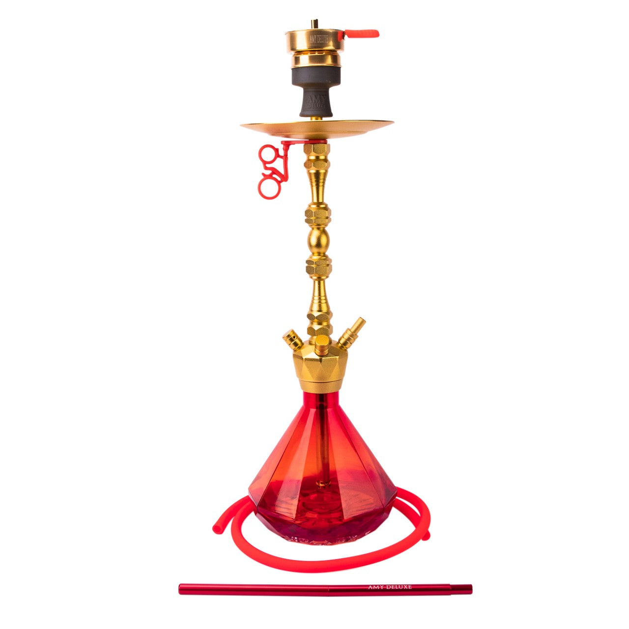 Amy Deluxe German hookah shisha set, 063 Alu Diamond