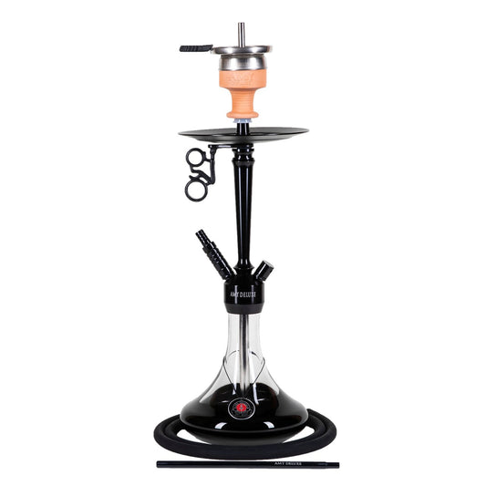 Amy Deluxe German Hookah Shisha Set, 066.02 Alu Deluxe S