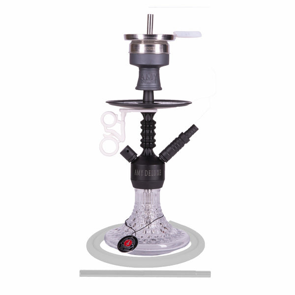 Amy Deluxe German hookah shisha set, 072.03 Alu Antique Berry Mini