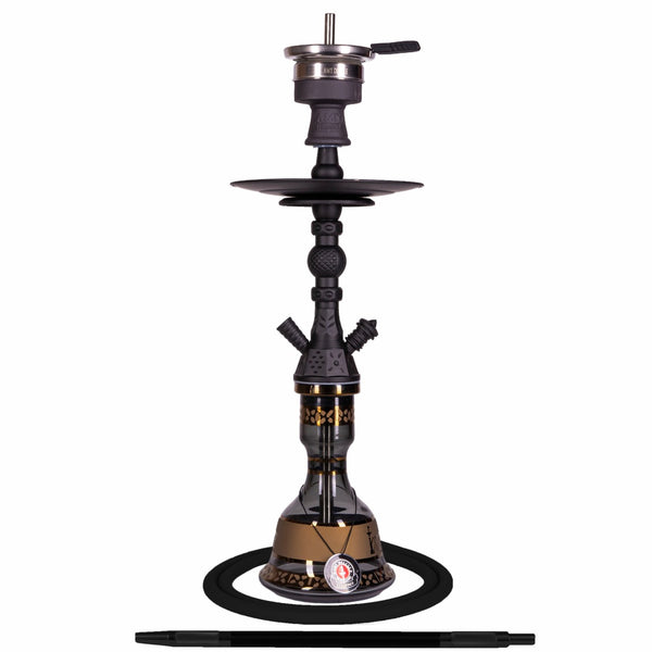Amy Deluxe German hookah shisha set, Mini Kura 088.02, traditional Egyptian style