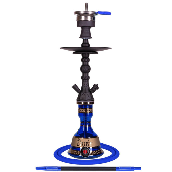 Amy Deluxe German hookah shisha set, Mini Kura 088.02, traditional Egyptian style
