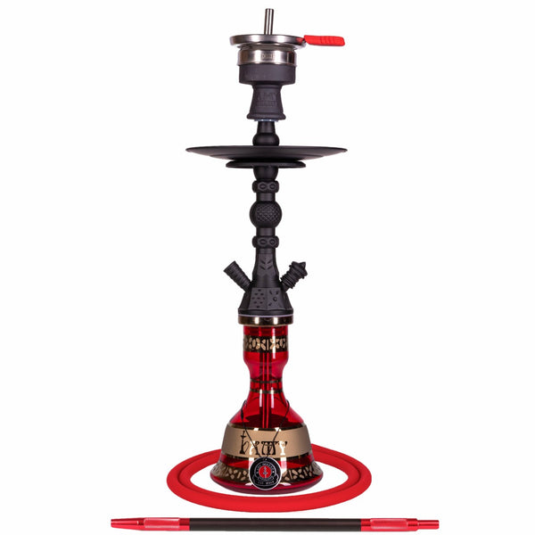 Amy Deluxe German hookah shisha set, Mini Kura 088.02, traditional Egyptian style