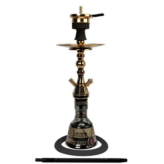 Amy Deluxe German hookah shisha set, Mini Kura 088.02, traditional Egyptian style