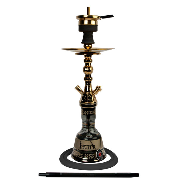 Amy Deluxe German hookah shisha set, Mini Kura 088.02, traditional Egyptian style