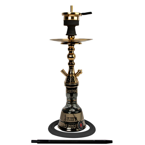 Amy Deluxe German hookah shisha set, Mini Kura 088.02, traditional Egyptian style