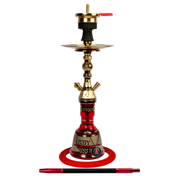 Amy Deluxe German hookah shisha set, Mini Kura 088.02, traditional Egyptian style