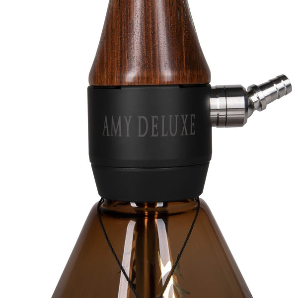 Amy Deluxe German hookah shisha set,Woodica 105.02, column that glows in the dark
