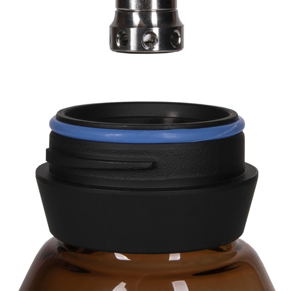 Amy Deluxe German hookah shisha set,Woodica 105.02, column that glows in the dark