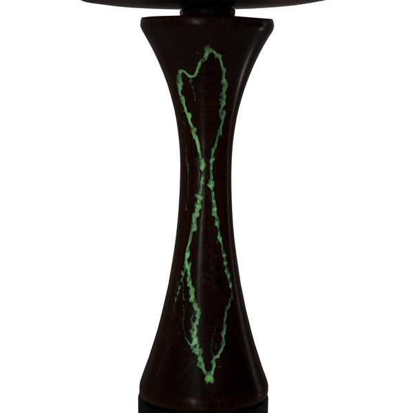 Amy Deluxe German hookah shisha set,Woodica 105.02, column that glows in the dark
