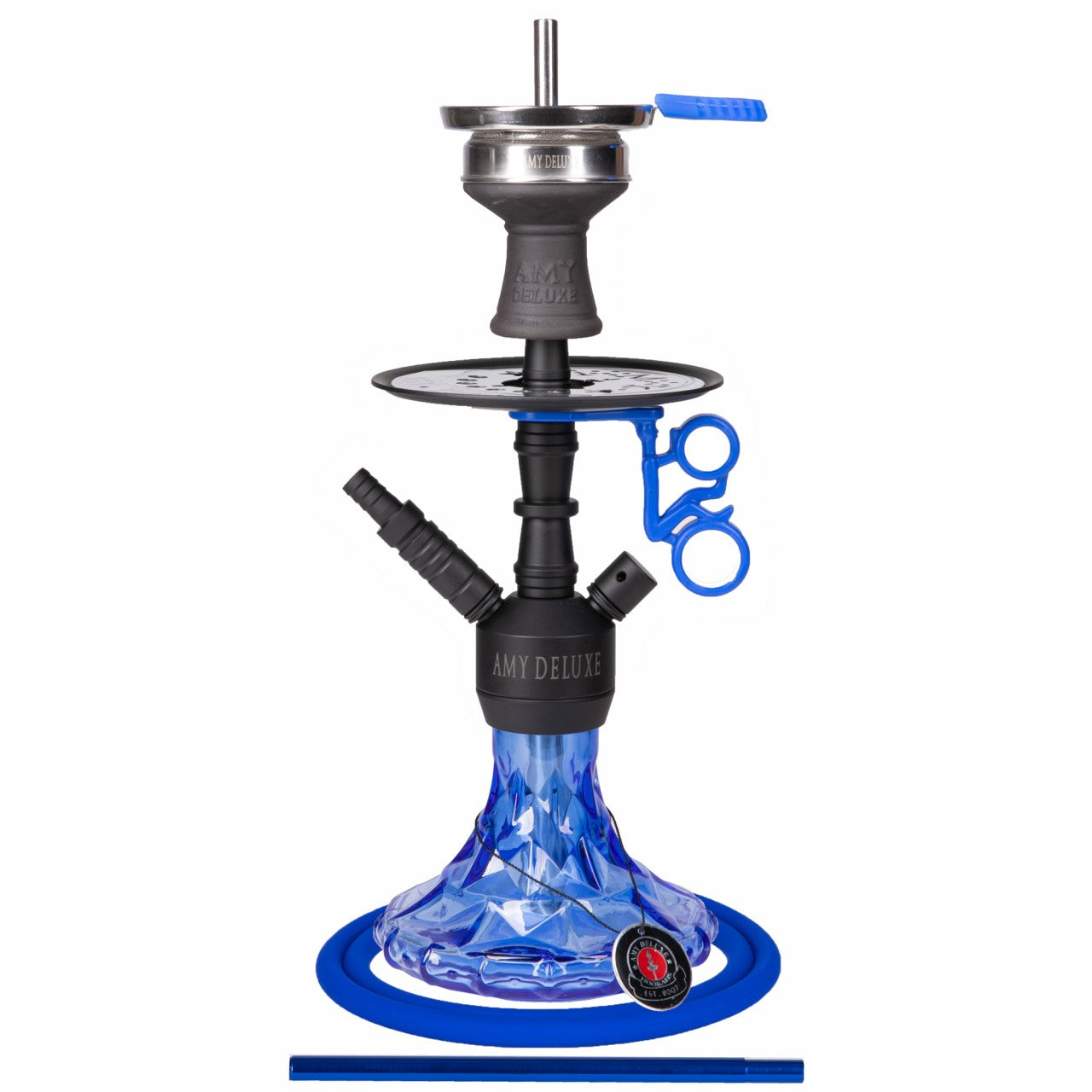 Amy Deluxe German hookah shisha set, 107.03 Alu Brilli S
