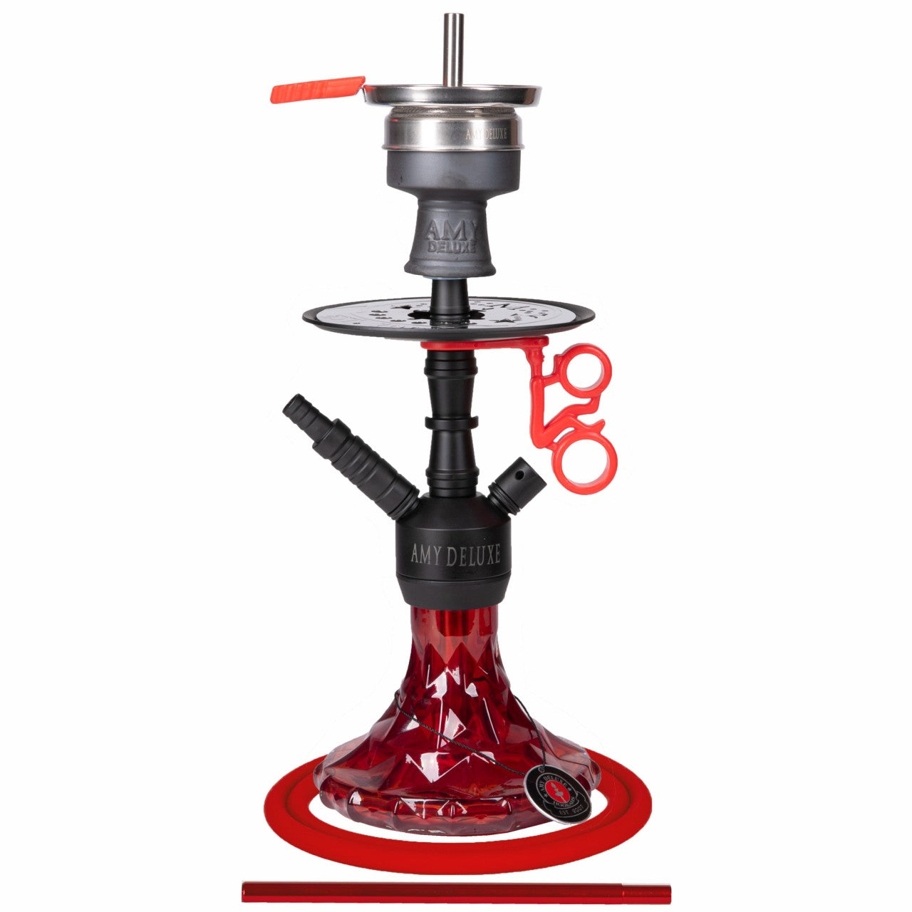 Amy Deluxe German hookah shisha set, 107.03 Alu Brilli S