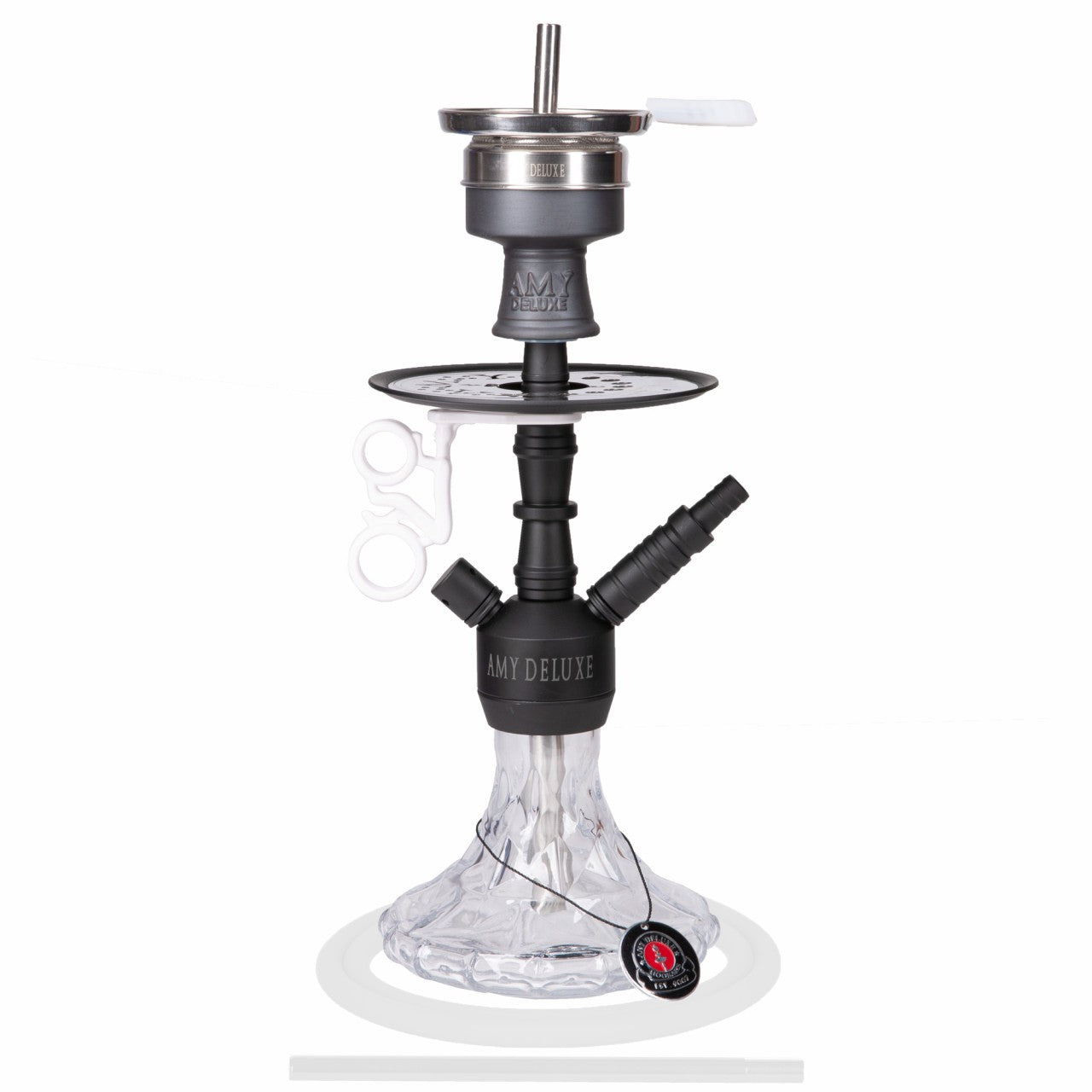 Amy Deluxe German hookah shisha set, 107.03 Alu Brilli S