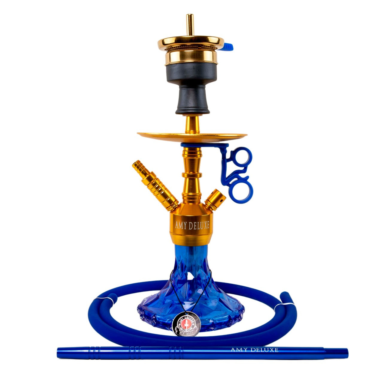 Amy Deluxe German hookah shisha set, 107.03 Alu Brilli S