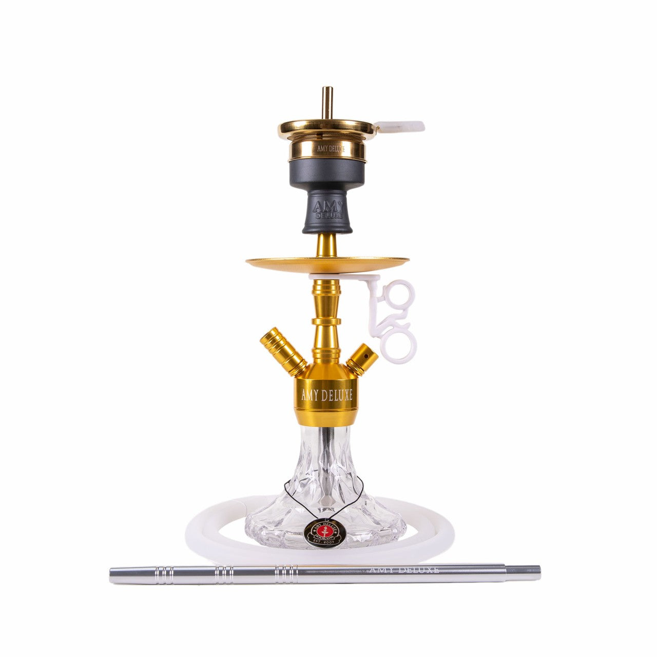Amy Deluxe German hookah shisha set, 107.03 Alu Brilli S