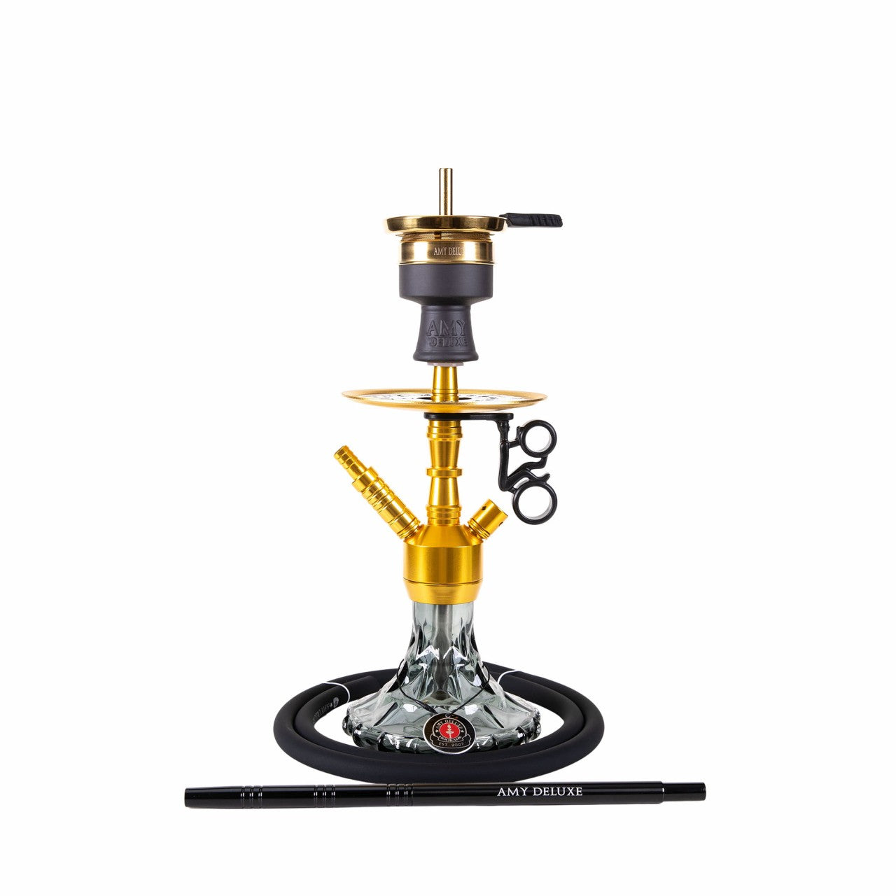 Amy Deluxe German hookah shisha set, 107.03 Alu Brilli S