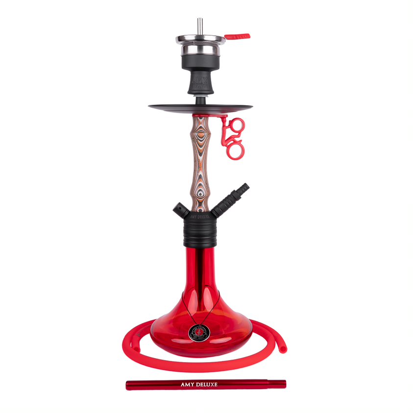 Amy Deluxe German hookah shisha set, 117.02 Jungle Storm S