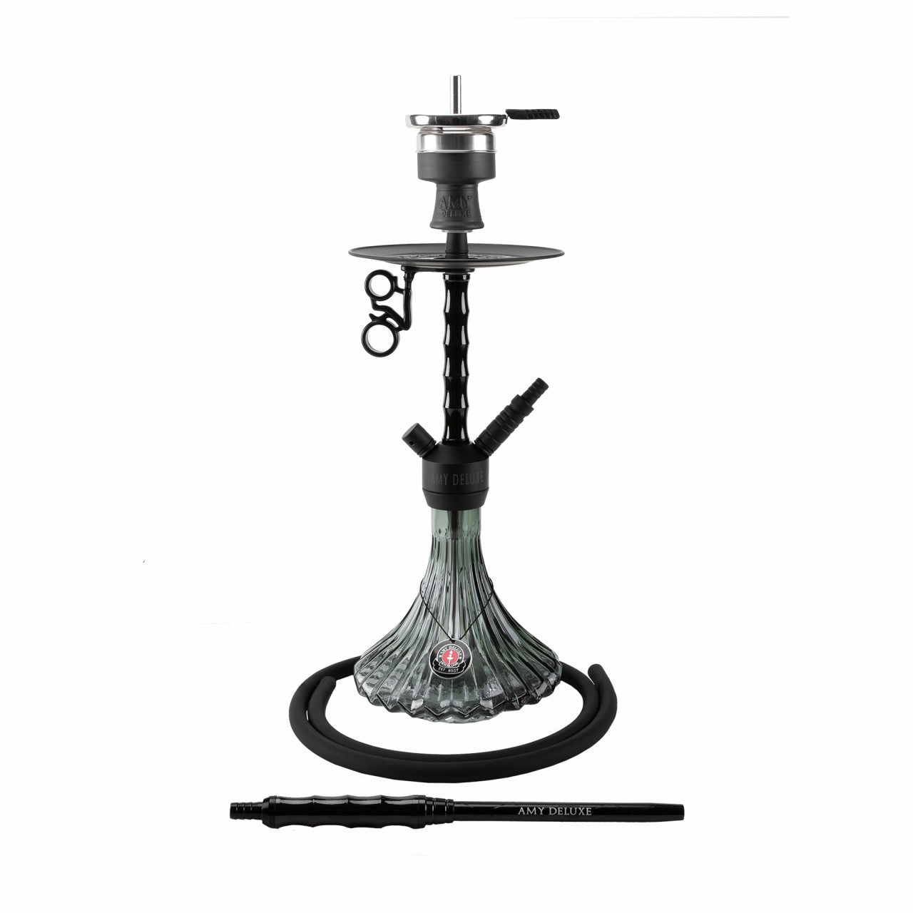 Amy Deluxe German hookah shisha set, 123.02 Alu Dervish S