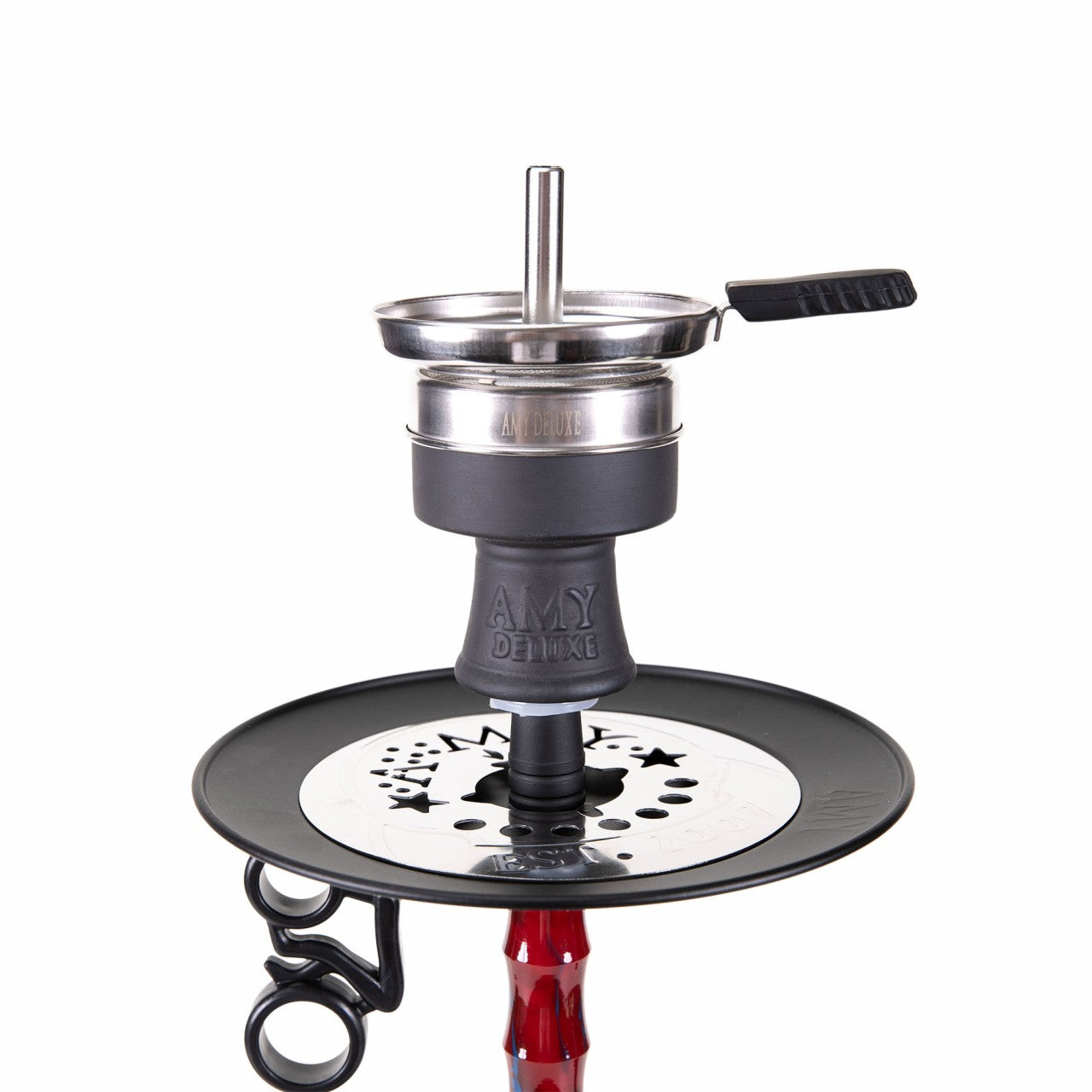 Amy Deluxe German hookah shisha set, 123.02 Alu Dervish S