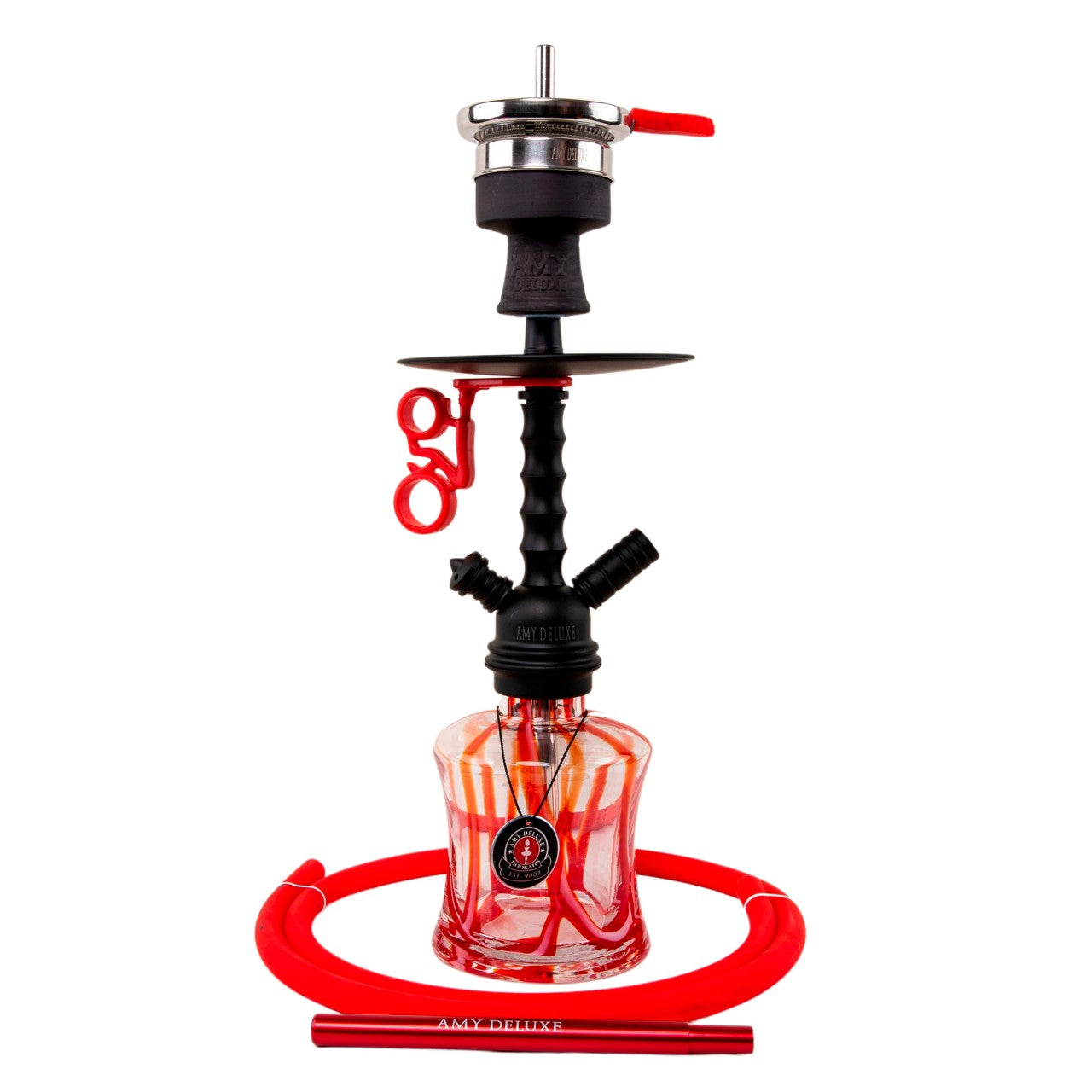 Amy Deluxe German hookah shisha set, 124.03 Alu Drum Mini