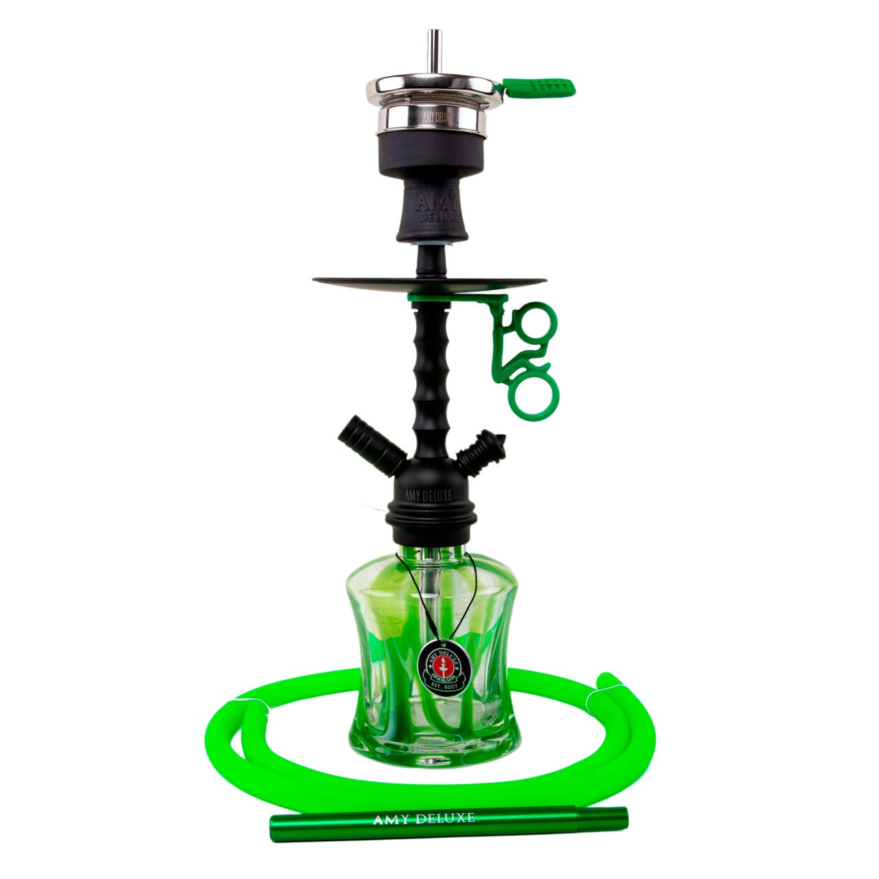 Amy Deluxe German hookah shisha set, 124.03 Alu Drum Mini