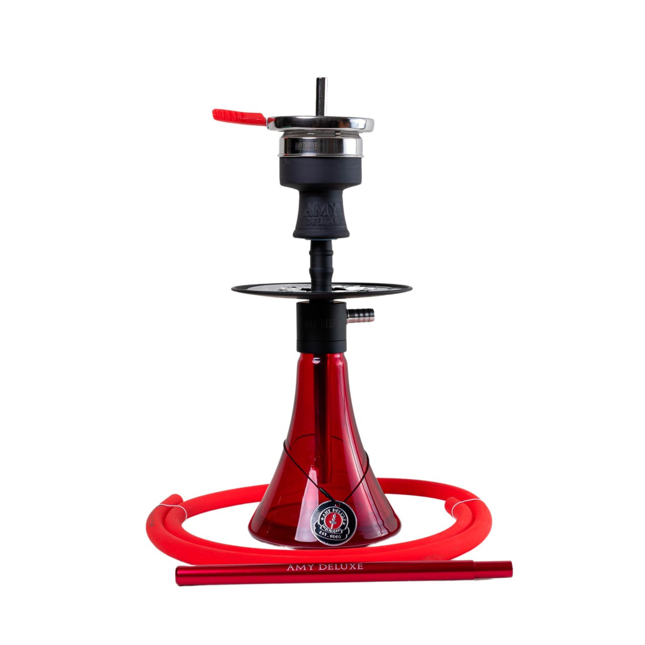 Amy Deluxe German hookah shisha set, 125.03 Alu Cone Mini