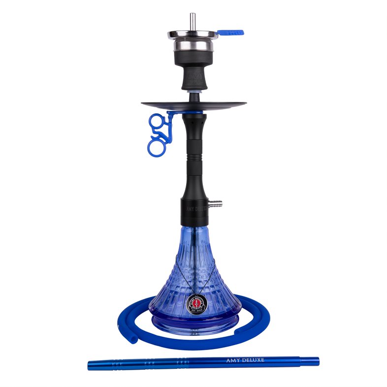 Amy Deluxe German hookah shisha set, 126.02 Alu Cage S