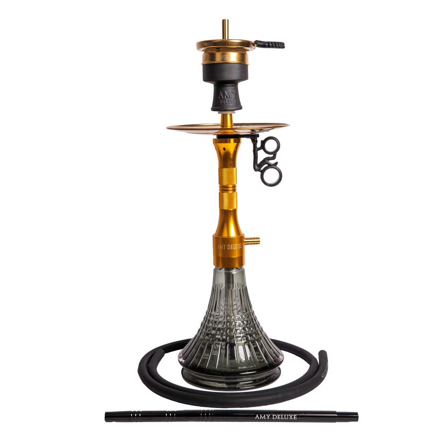 Amy Deluxe German hookah shisha set, 126.02 Alu Cage S