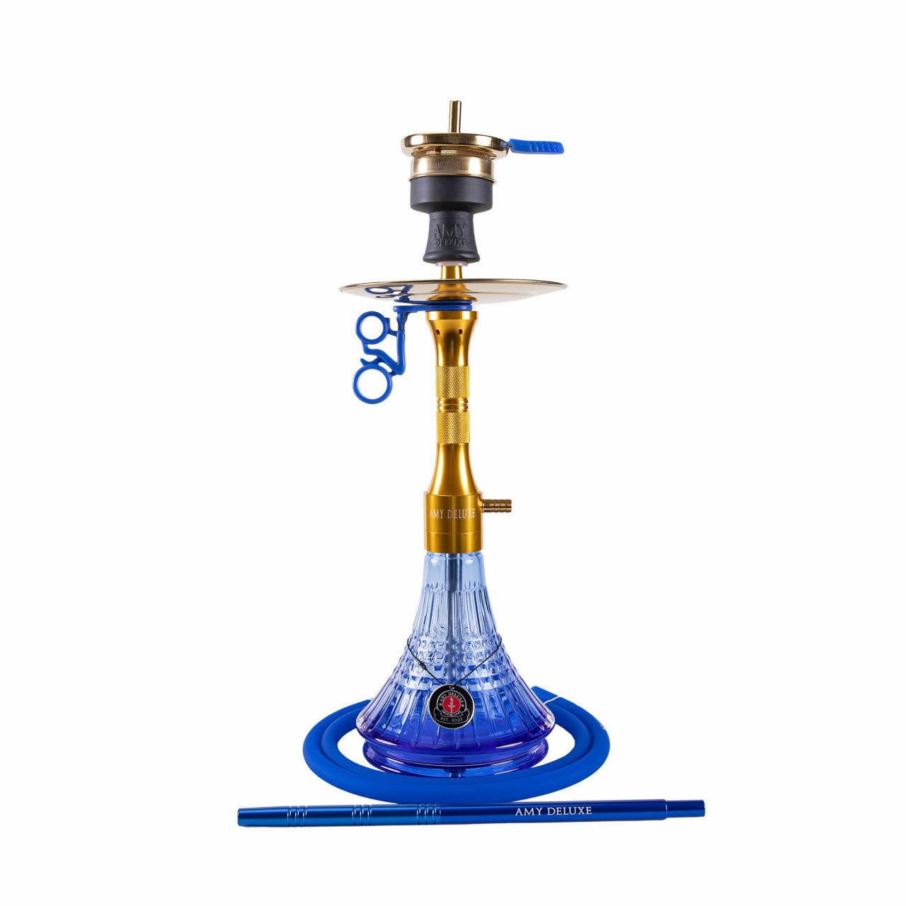 Amy Deluxe German hookah shisha set, 126.02 Alu Cage S