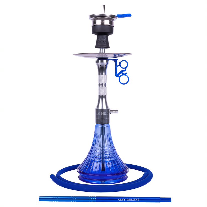 Amy Deluxe German hookah shisha set, 126.02 Alu Cage S