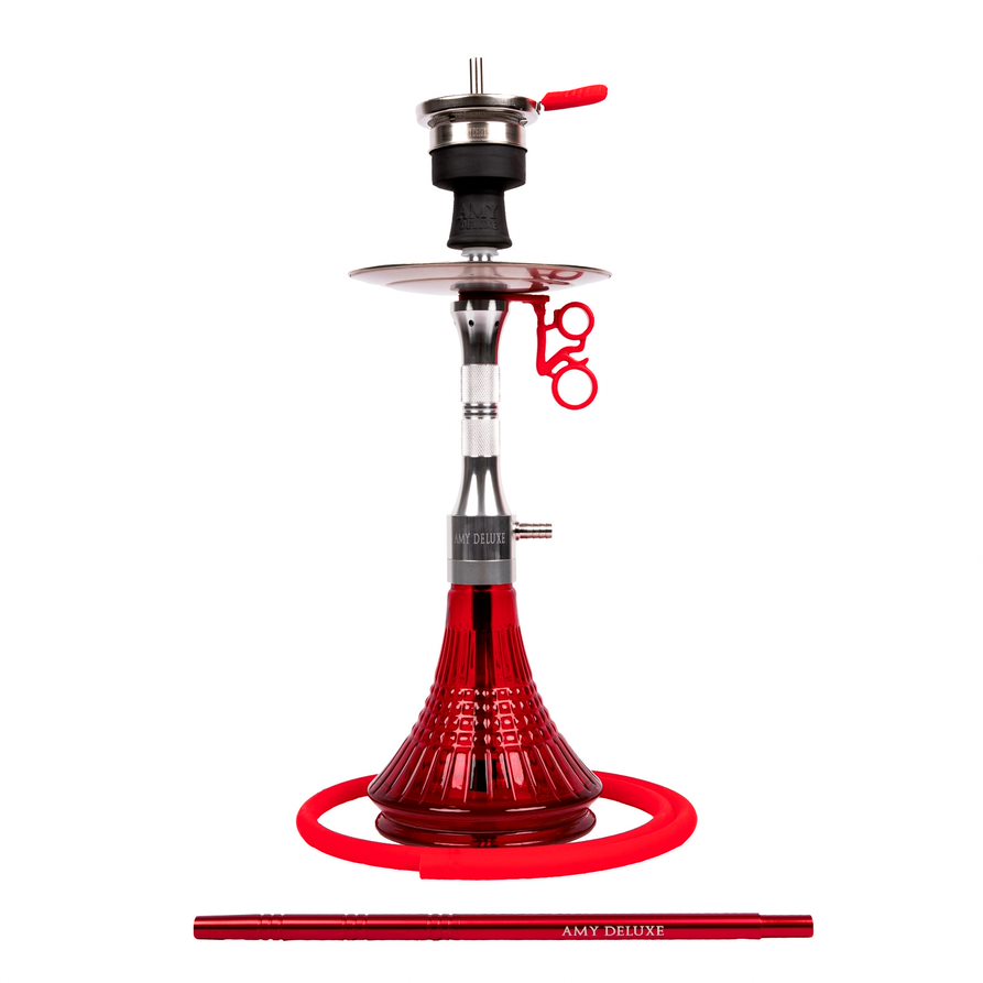 Amy Deluxe German hookah shisha set, 126.02 Alu Cage S