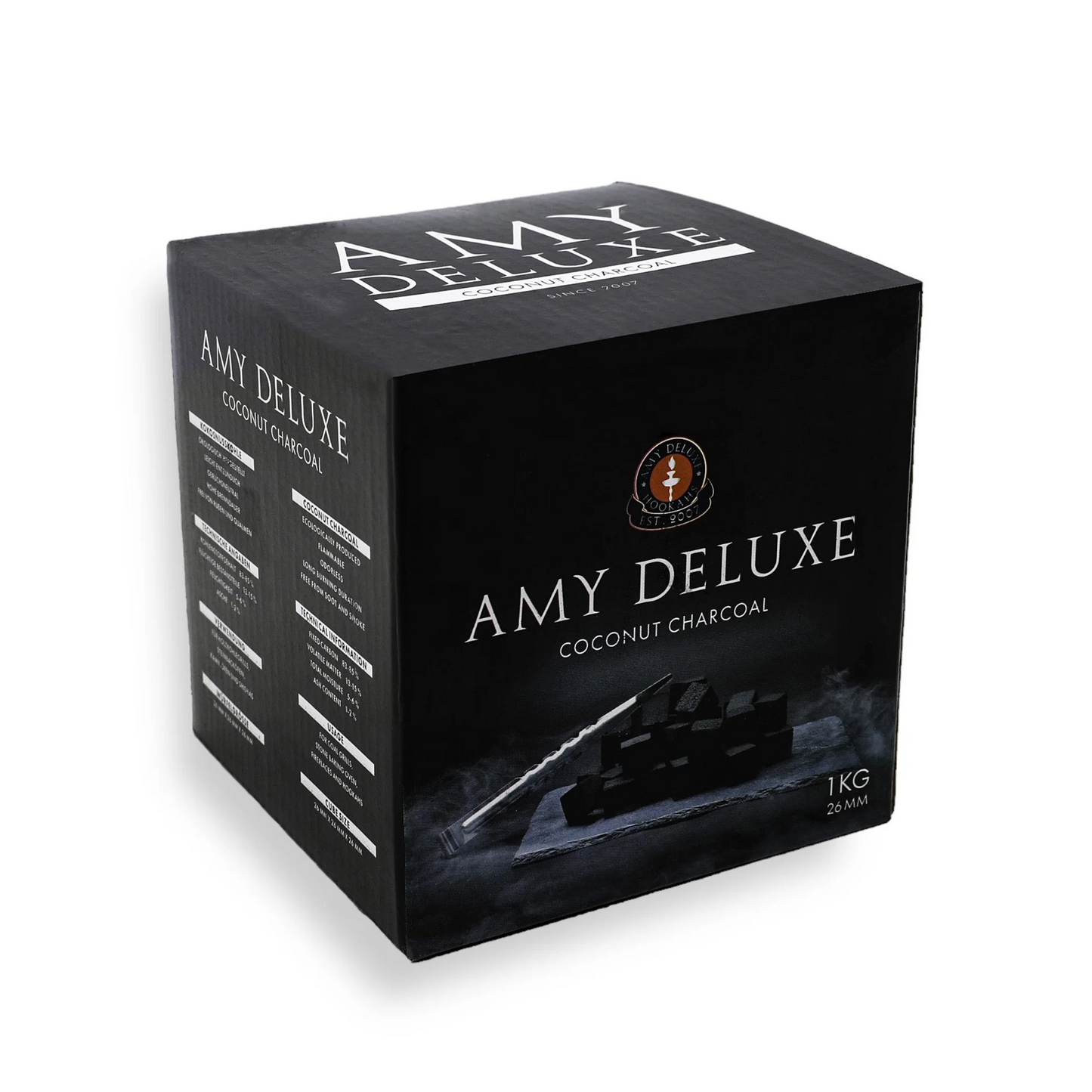 Amy Gold Coconut Charcoal 1KG (60ct)