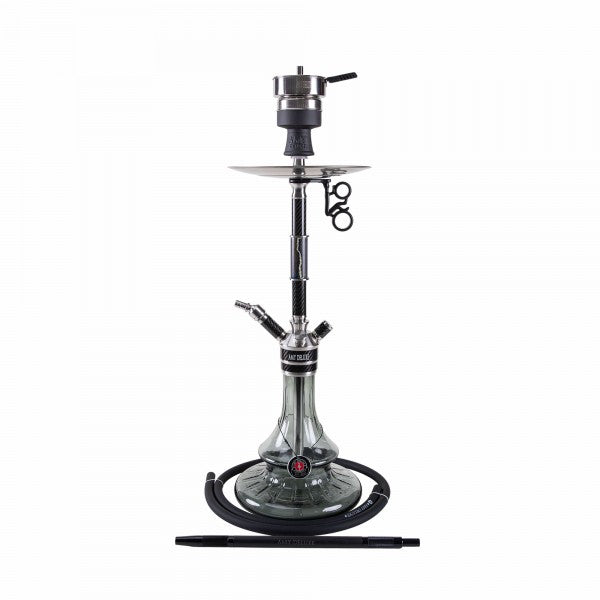 Amy Deluxe German Hookah Shisha Set, ss26.01 Carbonica Solid