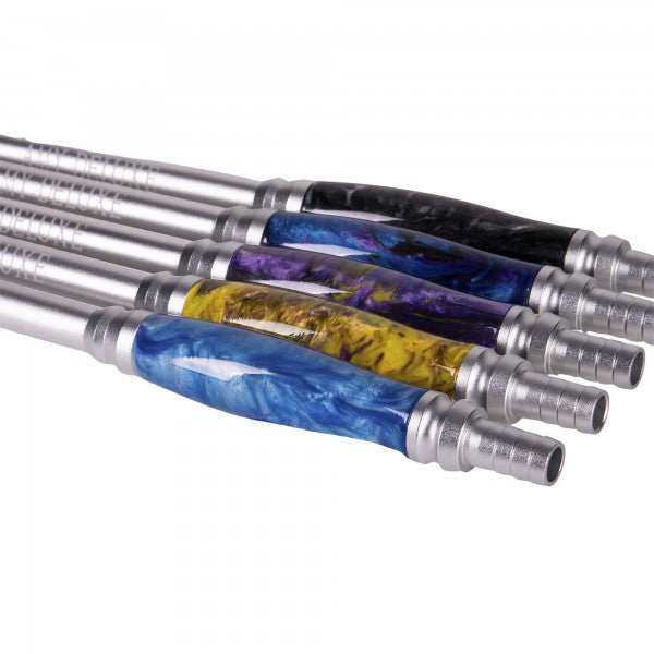 Amy Deluxe German hookah shisha set, 1200 Galactic Steel S