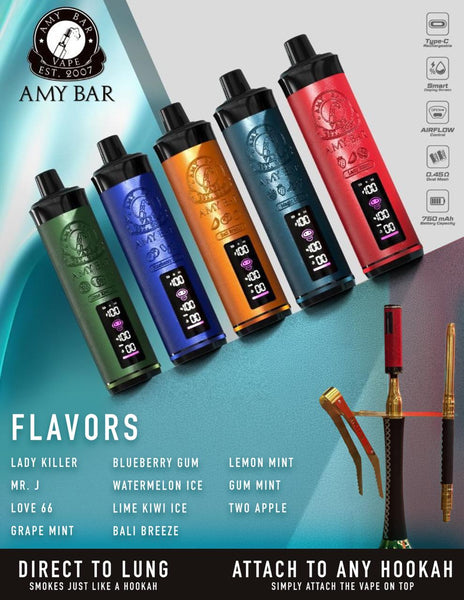 Amy Shisha Vape Big Cloud