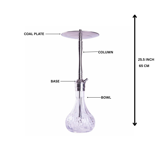 Amy Deluxe German hookah shisha set, ss29.01 Xpress Fame