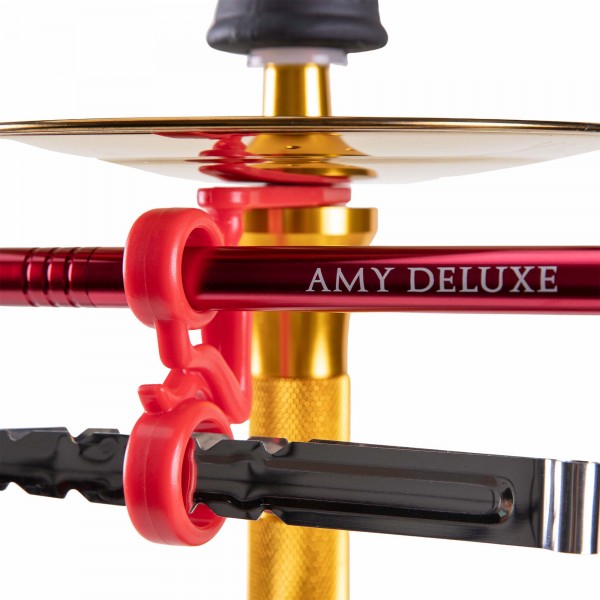 Amy Deluxe German hookah shisha set, 126.02 Alu Cage S