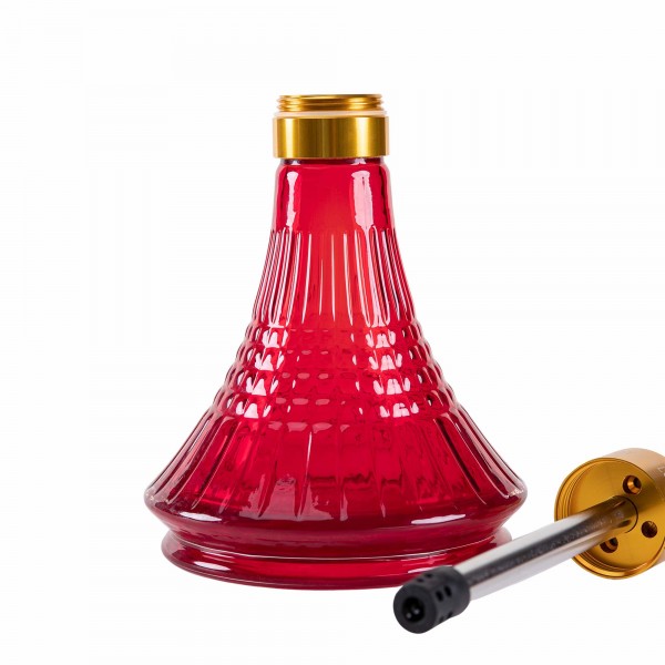 Amy Deluxe German hookah shisha set, 126.02 Alu Cage S