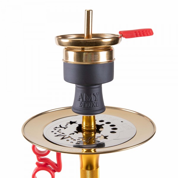 Amy Deluxe German hookah shisha set, 126.02 Alu Cage S