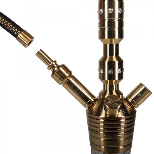 Amy Deluxe German hookah shisha set, Amirs Karat X Amirs 901