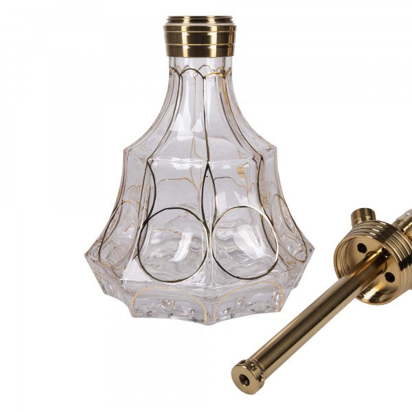 Amy Deluxe German hookah shisha set, Amirs Karat X Amirs 901