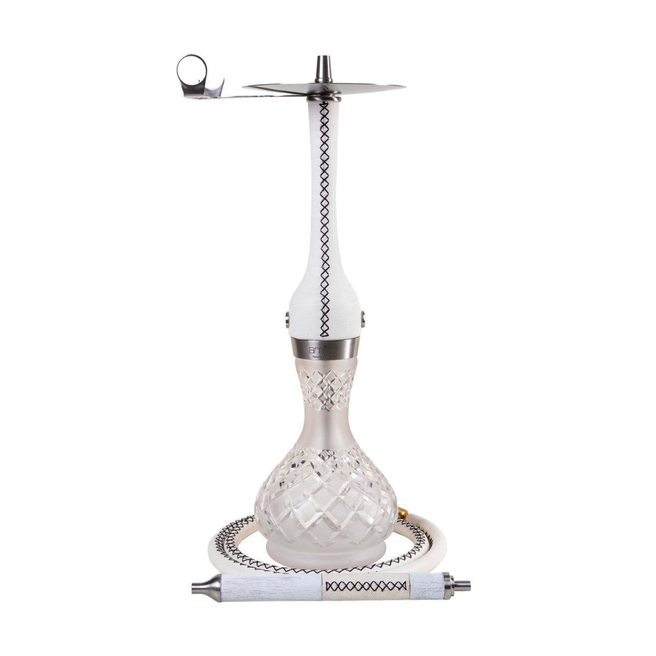 Amy Deluxe German hookah shisha set, AMIR`S INDI 2.0 - luxury leather shisha