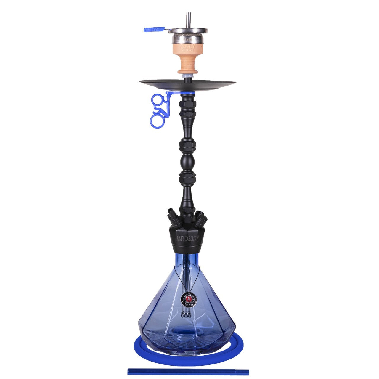 Amy Deluxe German hookah shisha set, 063 Alu Diamond