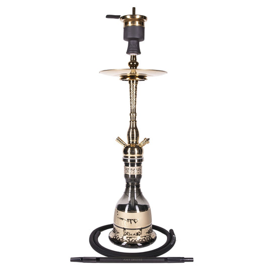 Amy Deluxe German hookah shisha set, Little Tura 091.01, traditional Egyptian style