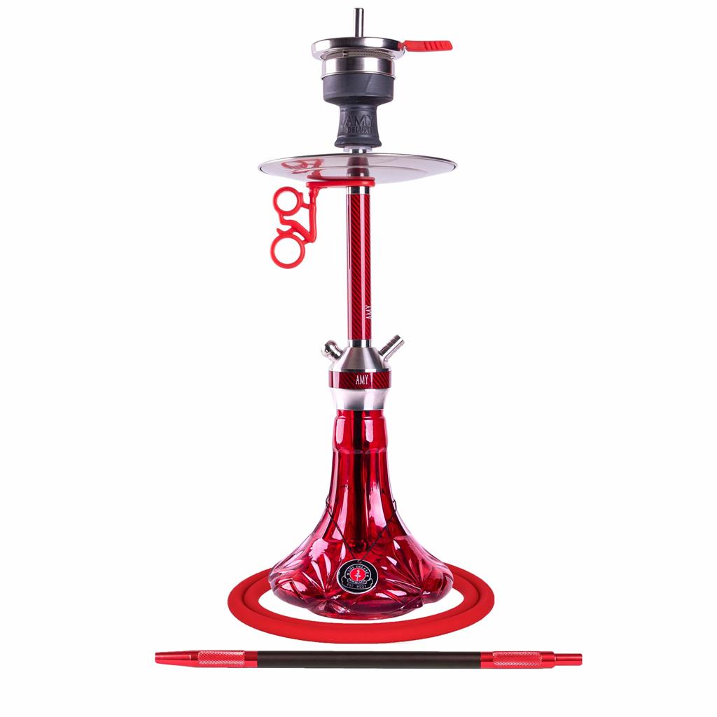 Amy Deluxe German Hookah Shisha Set, Carbonica Lucid S SS31.02