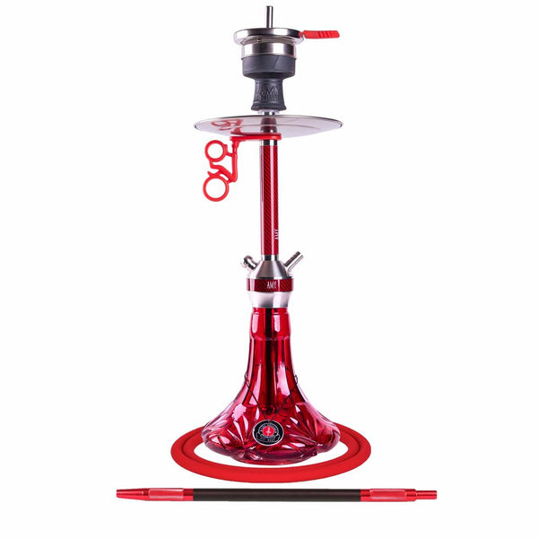 Amy Deluxe German Hookah Shisha Set, Carbonica Lucid S SS31.02