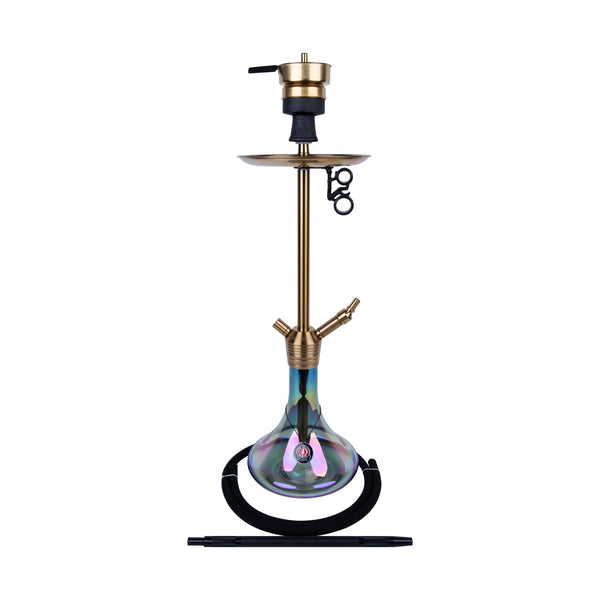 Amy Deluxe German hookah shisha set,  ss09 Stick Steel Plus