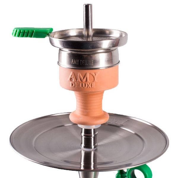 Amy Deluxe German Hookah Shisha Set , SS10 Little Hammer